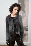 Knitting set Jacket MOHAIR LUXE with knitting instructions in garnwelt box in size L