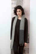 Knitting set Scarf  with knitting instructions in garnwelt box in size ca50 x 200 cm