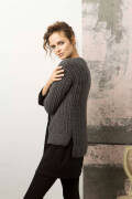 Strickset Jacke Lang Yarns CASHMERE LIGHT mit Anleitung...