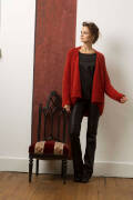 Strickset Jacke Lang Yarns LUSSO mit Anleitung in garnwelt-Box S-M