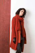 Strickset Mantel Lang Yarns LUSSO mit Anleitung in garnwelt-Box L-XL