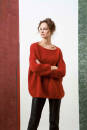 Knitting set Sweater  with knitting instructions in garnwelt box