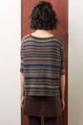 Strickset Kurzarm Pullover Lang Yarns NOVENA COLOR mit Anleitung in garnwelt-Box S-M