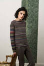 Strickset Pullover Lang Yarns NOVENA COLOR mit Anleitung in garnwelt-Box
