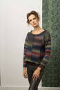 Strickset Pullover Lang Yarns NOVENA COLOR mit Anleitung in garnwelt-Box