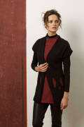 Strickset Weste Lang Yarns NOVA mit Anleitung in...
