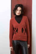 Strickset Jacke Lang Yarns NOVA mit Anleitung in...