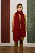 Strickset Schal Lang Yarns MALOU LIGHT mit Anleitung in garnwelt-Box ca 25 x 200 cm