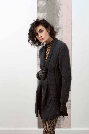 Strickset Jacke Lang Yarns BABY ALPACA / LUSSO mit Anleitung in garnwelt-Box S-M