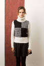 Strickset Rollkragenpullover Lang Yarns MERINO  mit Anleitung in garnwelt-Box S