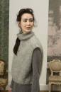 Knitting set Boxy roll-neck sweater MOHAIR LUXE with knitting instructions in garnwelt box