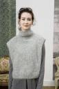 Knitting set Boxy roll-neck sweater MOHAIR LUXE with knitting instructions in garnwelt box