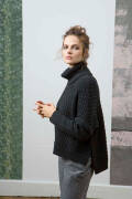Strickset Rollkragenpullover Lang Yarns MERINO  mit...