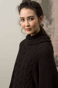 Strickset Cape Lang Yarns MERINO  mit Anleitung in...