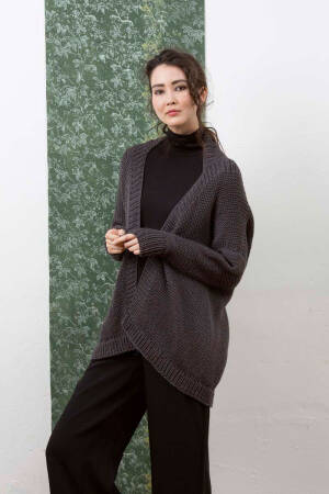 Knitting set Jacket AMIRA with knitting instructions in garnwelt box