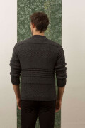 Knitting set Sweater  with knitting instructions in garnwelt box in size L
