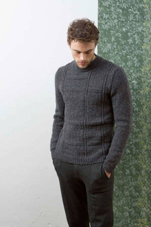 Strickset Pullover Lang Yarns MILA mit Anleitung in garnwelt-Box S