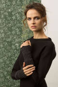 Strickset Armstulpen Lang Yarns MERINO PERLINE mit Anleitung in garnwelt-Box