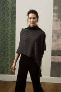 Strickset Cape Lang Yarns MERINO PAILLETTES mit Anleitung in garnwelt-Box S-M