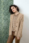 Strickset Jacke Lang Yarns MOHAIR TREND mit Anleitung in garnwelt-Box S-M