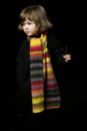 Strickset Schal Lang Yarns VIVA mit Anleitung in garnwelt-Box ca 18 x 140 cm