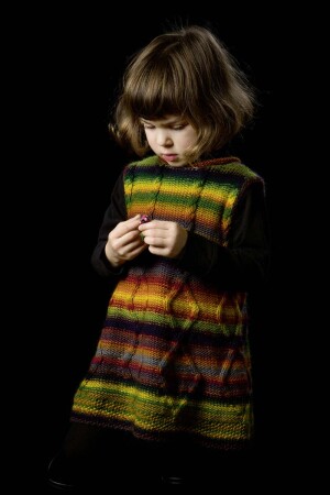 Strickset Kleid Lang Yarns VIVA mit Anleitung in garnwelt-Box 110