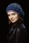 Knitting set Beret  with knitting instructions in...