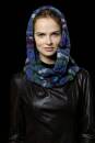 Knitting set Snood  with knitting instructions in garnwelt box