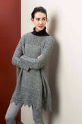 Strickset Poncho Lang Yarns ALICE mit Anleitung in...