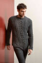 Strickset Pullover Lang Yarns YAK mit Anleitung in garnwelt-Box S-M