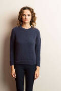 Strickset Pullover Lang Yarns LUSSO / NOVA mit Anleitung in garnwelt-Box S