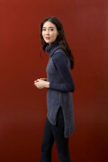 Strickset Tunika Lang Yarns MAGIC TWEED / ALPACA SUPERLIGHT mit Anleitung in garnwelt-Box M