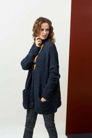 Strickset Jacke Lang Yarns DONEGAL mit Anleitung in garnwelt-Box