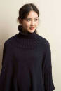 Strickset Poncho, Pullover Lang Yarns NOVENA mit Anleitung in garnwelt-Box
