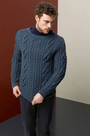 Strickset Pullover Lang Yarns ZERO mit Anleitung in garnwelt-Box