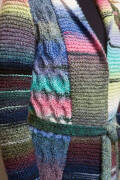 Strickset Mantel Lang Yarns WEST mit Anleitung in garnwelt-Box