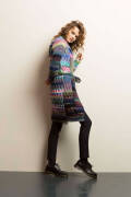 Strickset Mantel Lang Yarns WEST mit Anleitung in garnwelt-Box