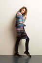Knitting set Coat  with knitting instructions in garnwelt box in size M