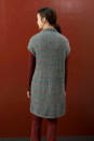 Knitting set Long gilet  with knitting instructions in garnwelt box in size L