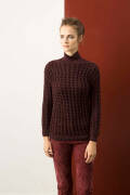 Strickset Pullover Lang Yarns LUSSO mit Anleitung in garnwelt-Box