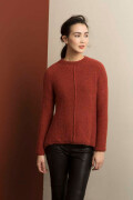 Knitting set Pullover  with knitting instructions in garnwelt box in size M