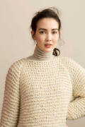 Strickset Raglanpullover Lang Yarns LUSSO mit Anleitung in garnwelt-Box