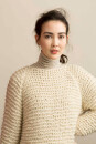 Knitting set Raglan sweater  with knitting instructions in garnwelt box in size L