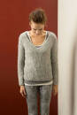 Strickset Pullover Lang Yarns YARA mit Anleitung in garnwelt-Box