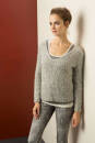 Strickset Pullover Lang Yarns YARA mit Anleitung in garnwelt-Box