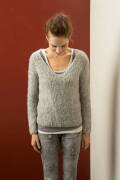 Strickset Pullover Lang Yarns YARA mit Anleitung in garnwelt-Box S