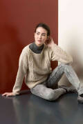 Strickset Pullover Lang Yarns CASHSOFT mit Anleitung in garnwelt-Box S