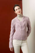 Strickset Pullover Lang Yarns CASHMERE CLASSIC mit Anleitung in garnwelt-Box S