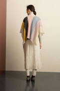Strickset Poncho Lang Yarns ALPACA SUPERLIGHT mit Anleitung in garnwelt-Box ca 144 x 105 cm