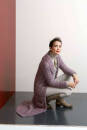 Knitting set Coat  with knitting instructions in garnwelt box